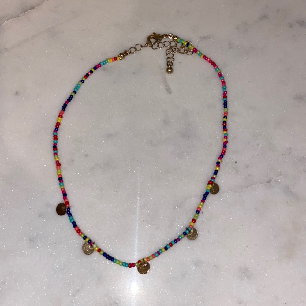 Multi-colored necklace! In perfect condition, never worn!